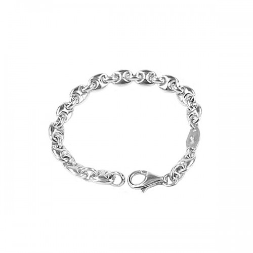 Monzario Argento zilveren fantasie collier 45cm - 604384